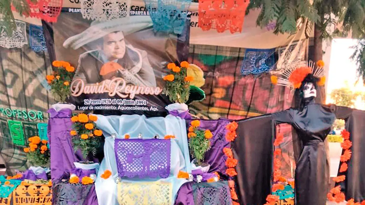 altar de dia de muertos conalep 2021